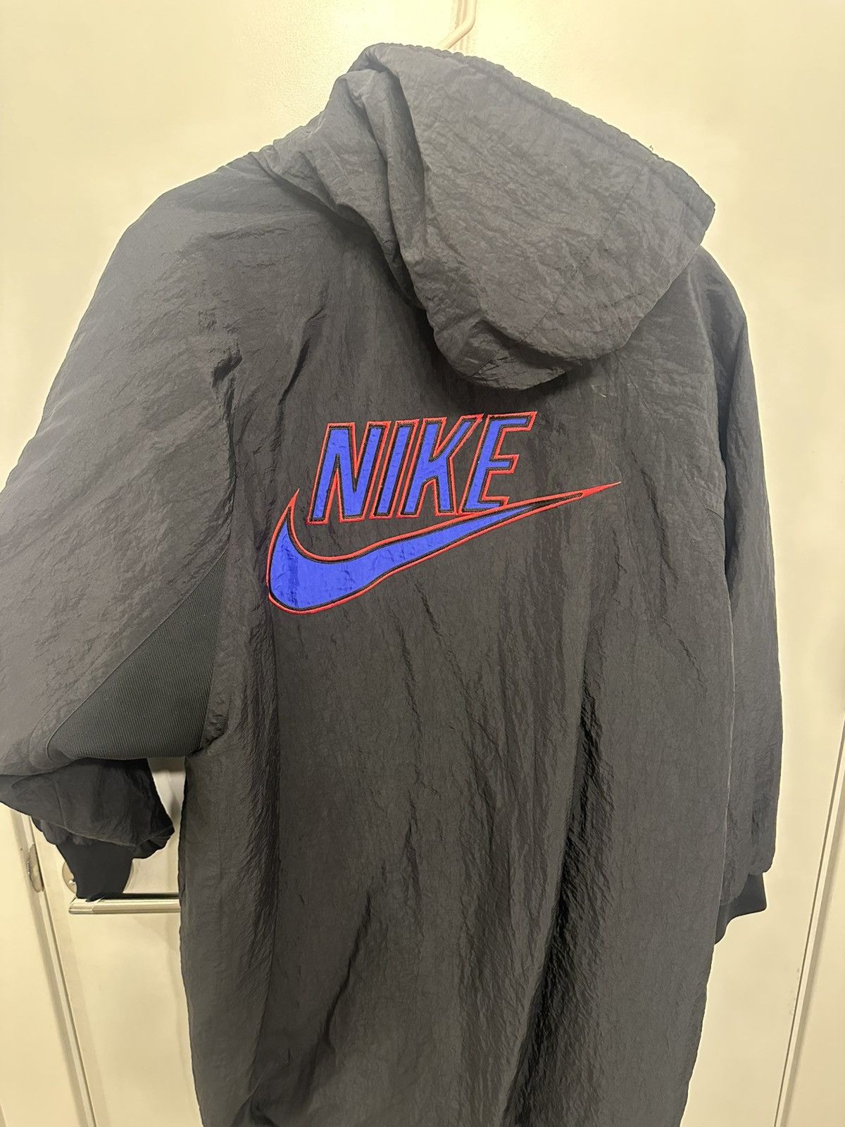 Nike Vintage nike force jacket parka long coat Size US L / EU 52-54 / 3 - 1 Thumbnail