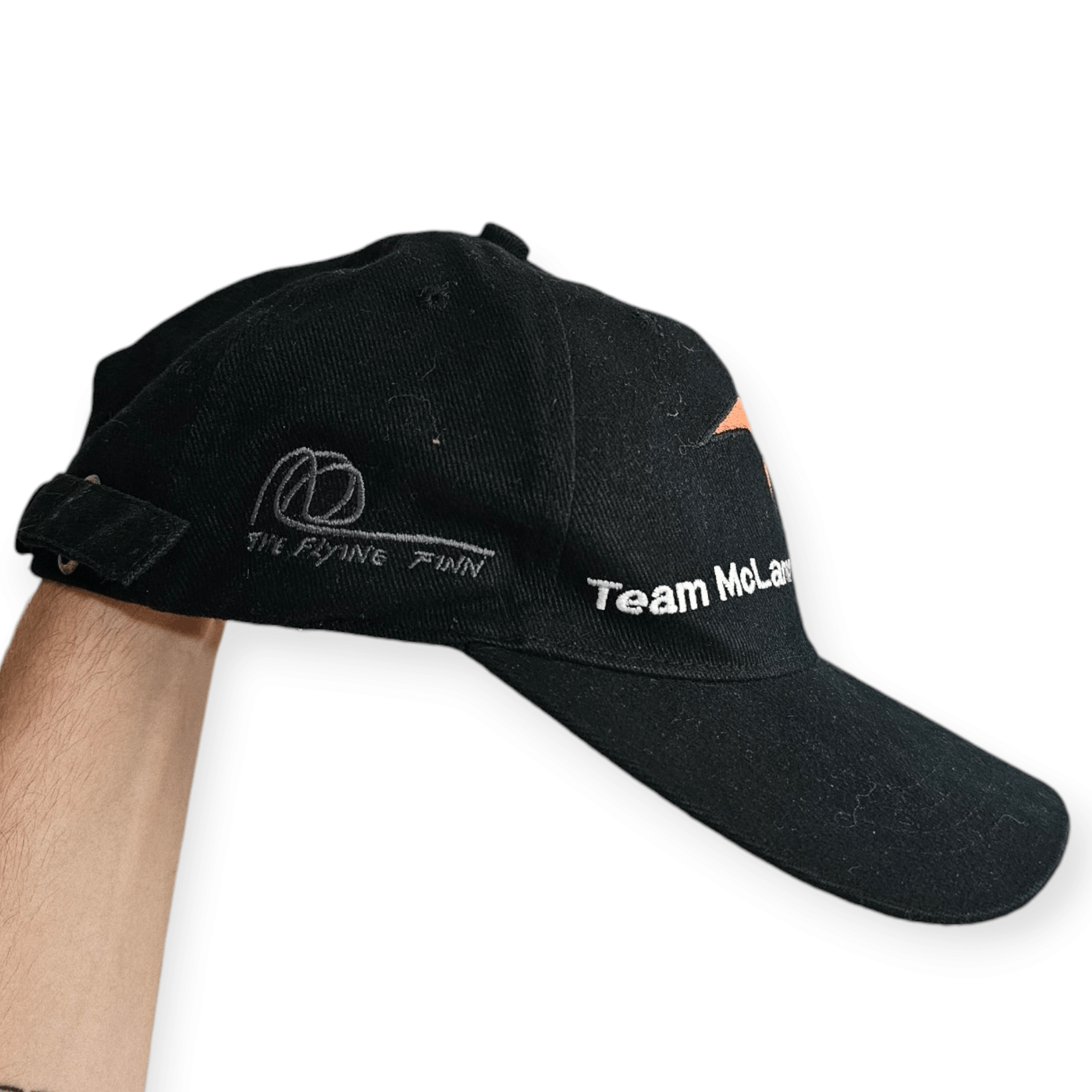 Formula 1 McLaren Mercedes Mika Hakkinen Hat Size ONE SIZE - 2 Thumbnail