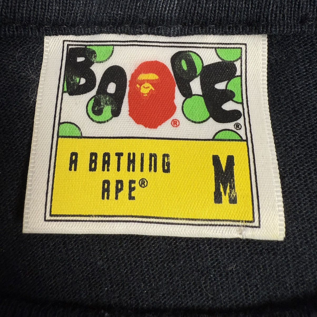 Bape BAPE Busy Works Camo ‘Black’ T-Shirt Size US M / EU 48-50 / 2 - 4 Thumbnail