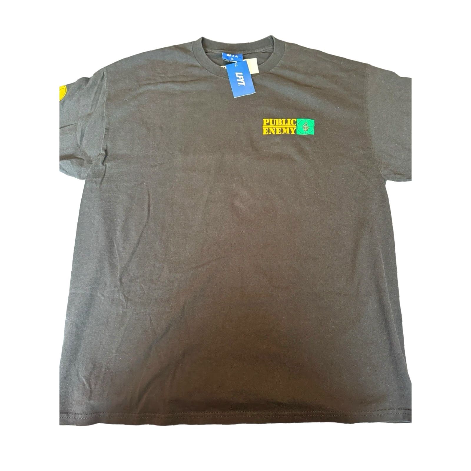 Vintage LFYT (Lafayette) x Public Enemy Black Shirt XL New With Tags Mens T-Shirt Short Sleeve Cotton 90s Music Hip Hop Rap tees Size US XL / EU 56 / 4 - 4 Thumbnail