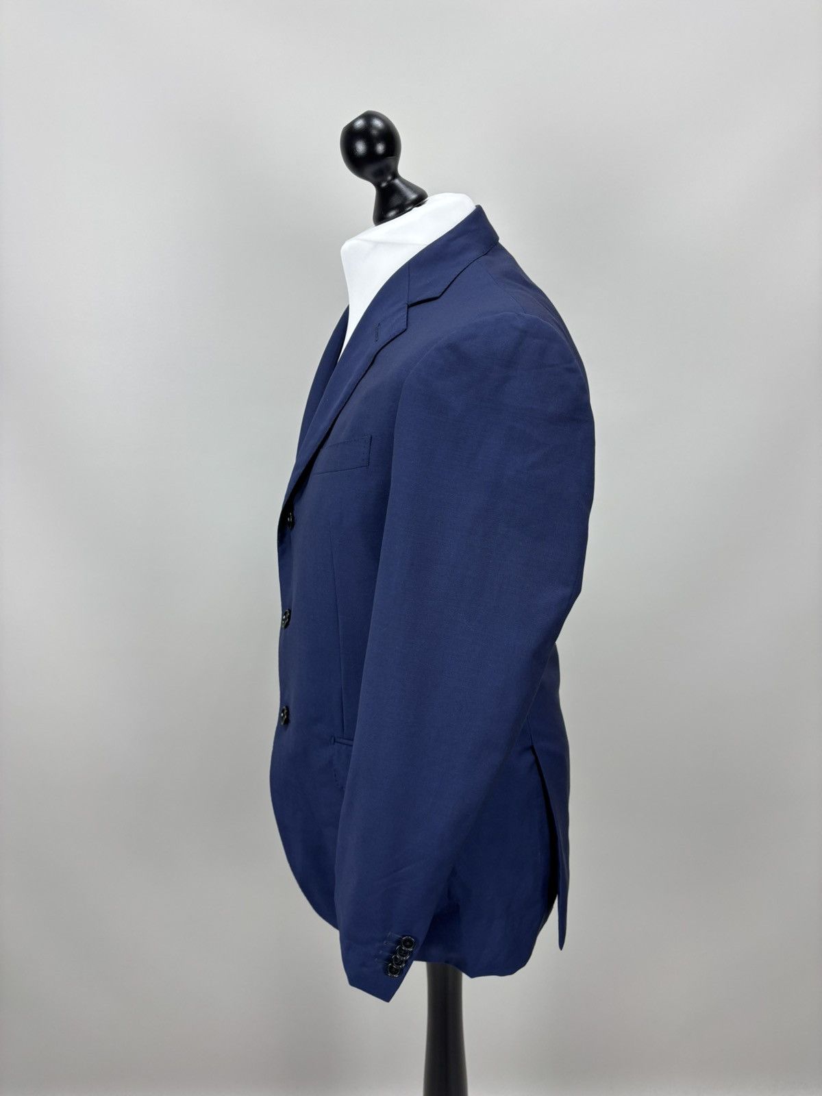 Caruso Mens blazer Caruso Size 48 Color Blue Size 48R - 10 Thumbnail