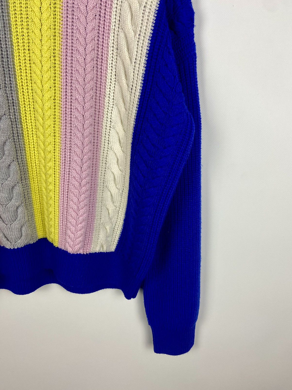 Designer × Versace Versace Multicolor Wool Knitted Sweater Womens Luxury Sz 38 Size XS / US 0-2 / IT 36-38 - 7 Thumbnail