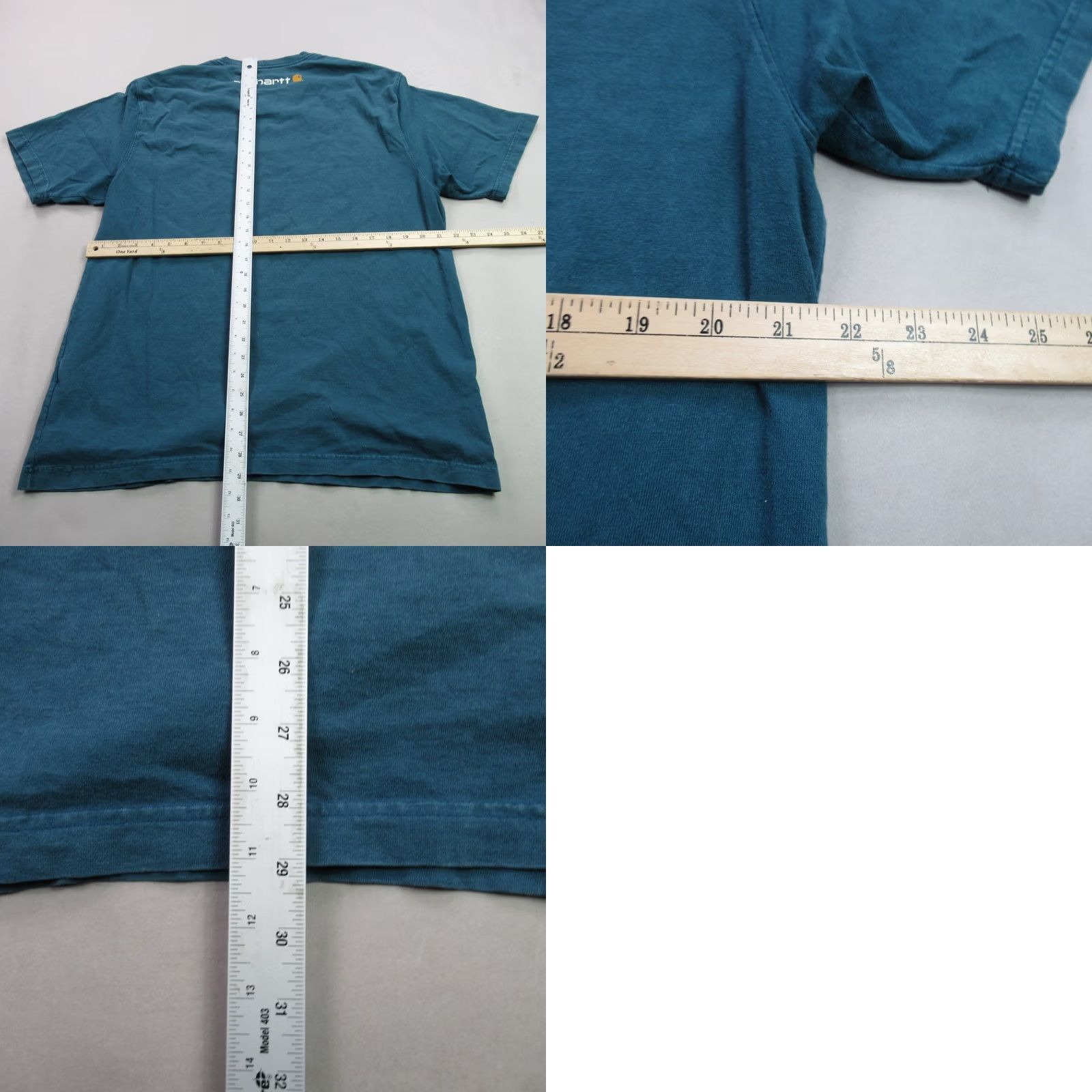 Carhartt Carhartt Mens Shirt Large Short Sleeve Crew Neck Blue Casual Lightweight Shirt Mens L Blue Carhartt Size US L / EU 52-54 / 3 - 8 Thumbnail