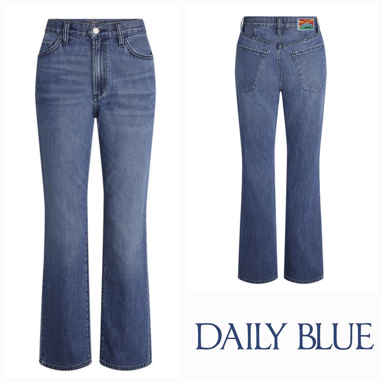 AG Adriano Goldschmied NWT Daily Blue Adriano Goldschmied Manya Jeans Sz. 29 Size 29" - 1 Thumbnail