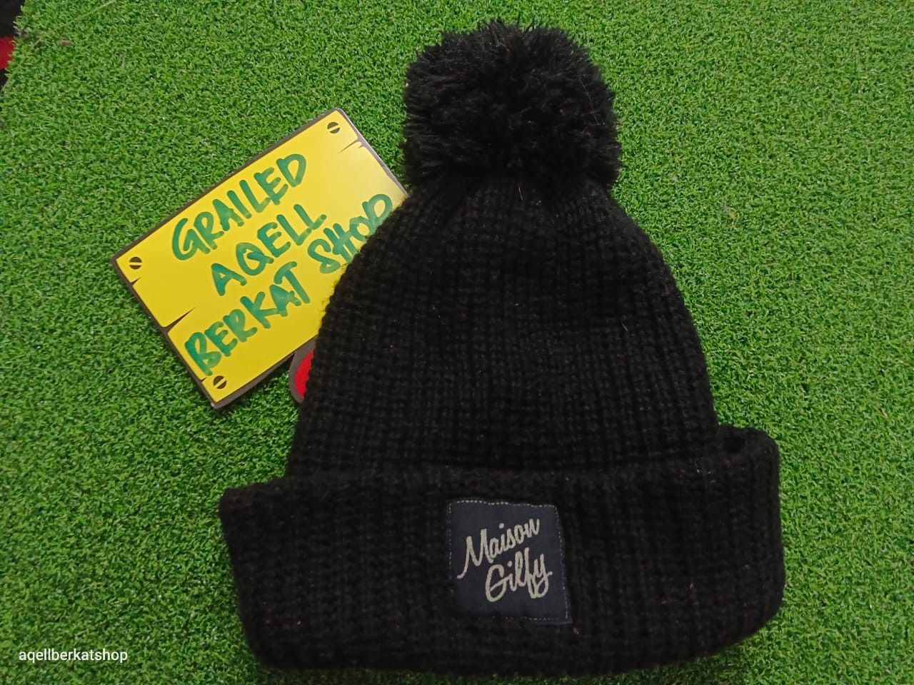 Japanese Brand MAISON GILFY Beanie Size ONE SIZE - 1 Thumbnail