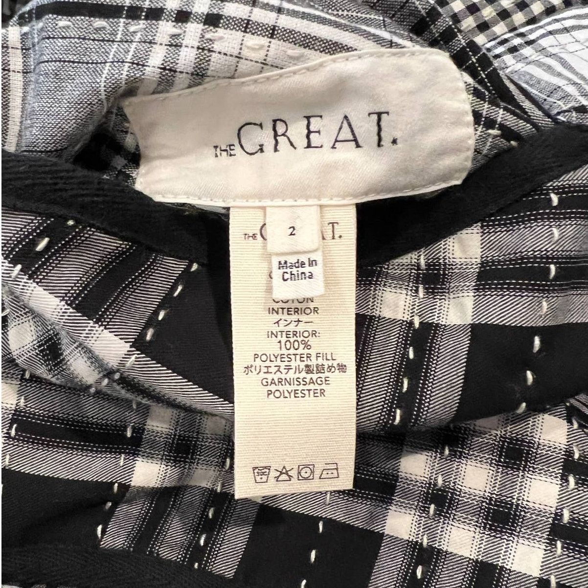 THE GREAT THE GREAT. The Reversible Quilted Jacket (2/medium) Size M / US 6-8 / IT 42-44 - 11 Thumbnail