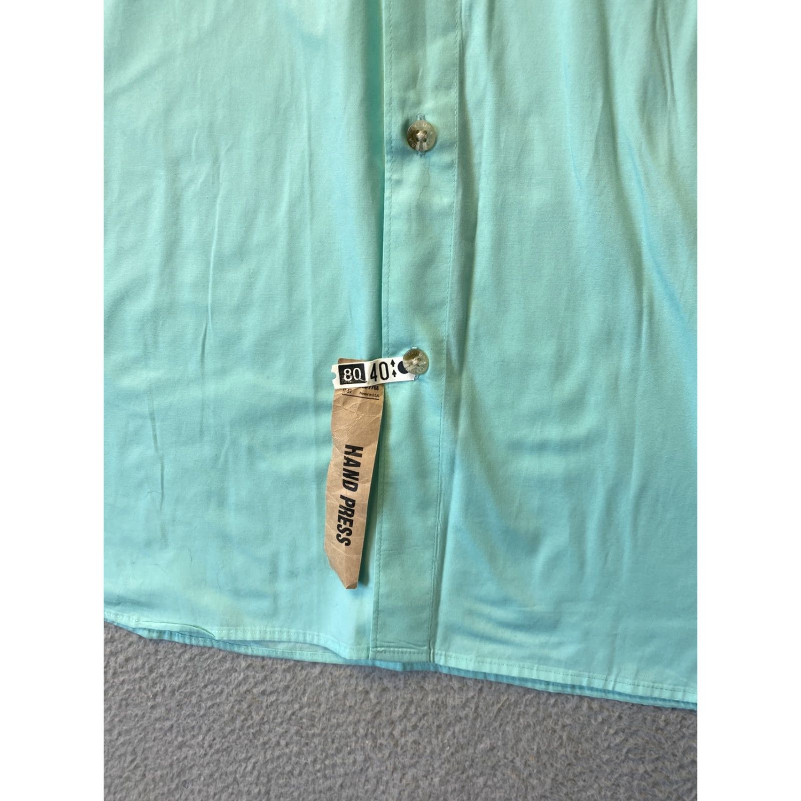 Altea Columbia Shirt Men's PFG Button-Down XL Teal Performance Fishing Gear /59-43 Short Sleeve Col l ar Button-Up Logo All Seasons Breathable Mens Size US XL / EU 56 / 4 - 7 Thumbnail