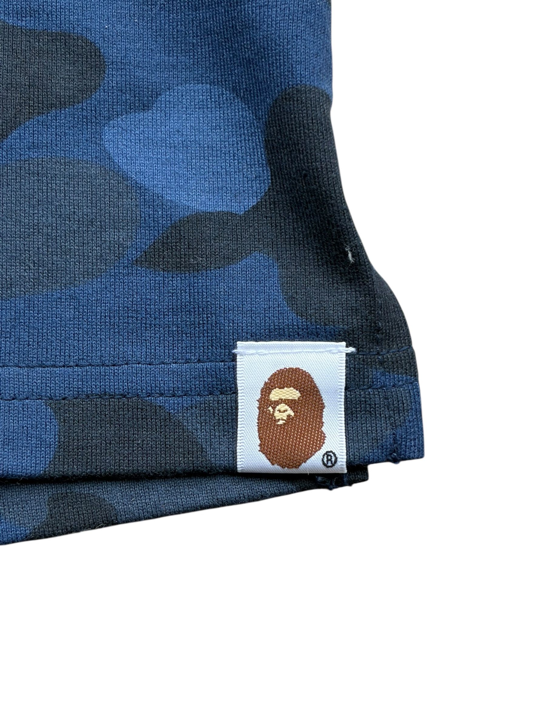 Bape Bape Blue Camo White College Logo Sleeveless Tank Top Size US M / EU 48-50 / 2 - 4 Thumbnail
