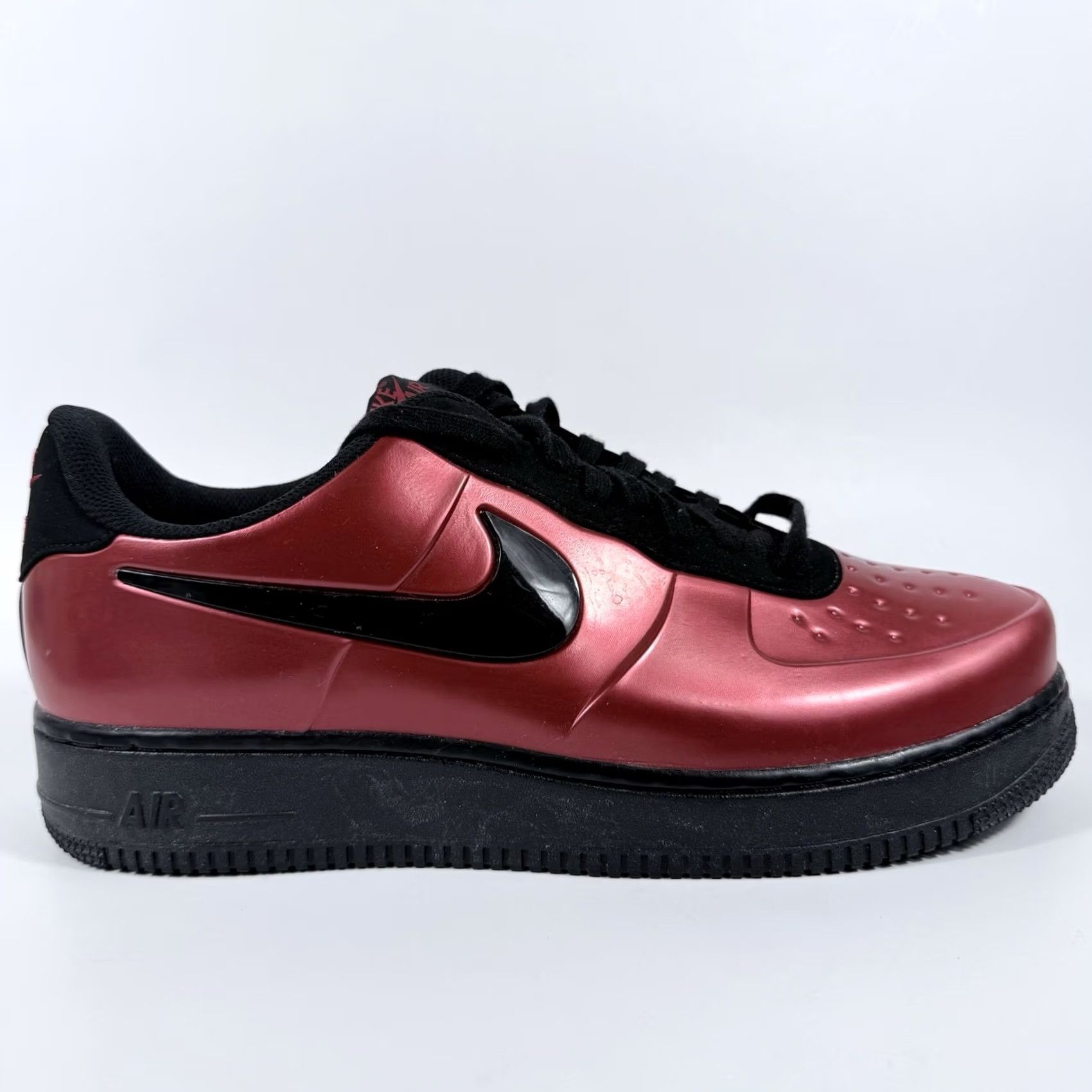 Nike Nike Air Force 1 Foamposite Pro Cup AJ3664-601 Mens 11.5 NM Metallic/Gym Red Sneakers Size US 11 / EU 44 - 2 Thumbnail