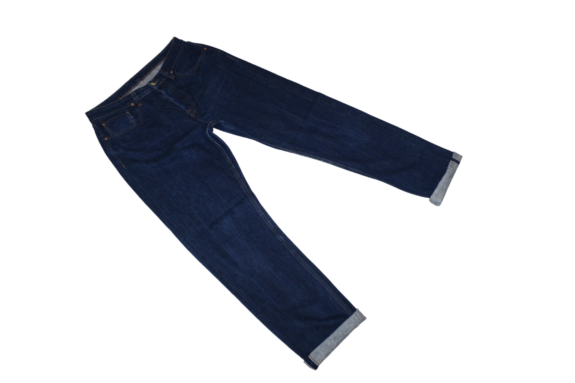 Blue Blue Japan Hen's Teeth Candiani Selvedge Denim 14,3oz Button-fly jeans Size US 32 / EU 48 - 4 Thumbnail