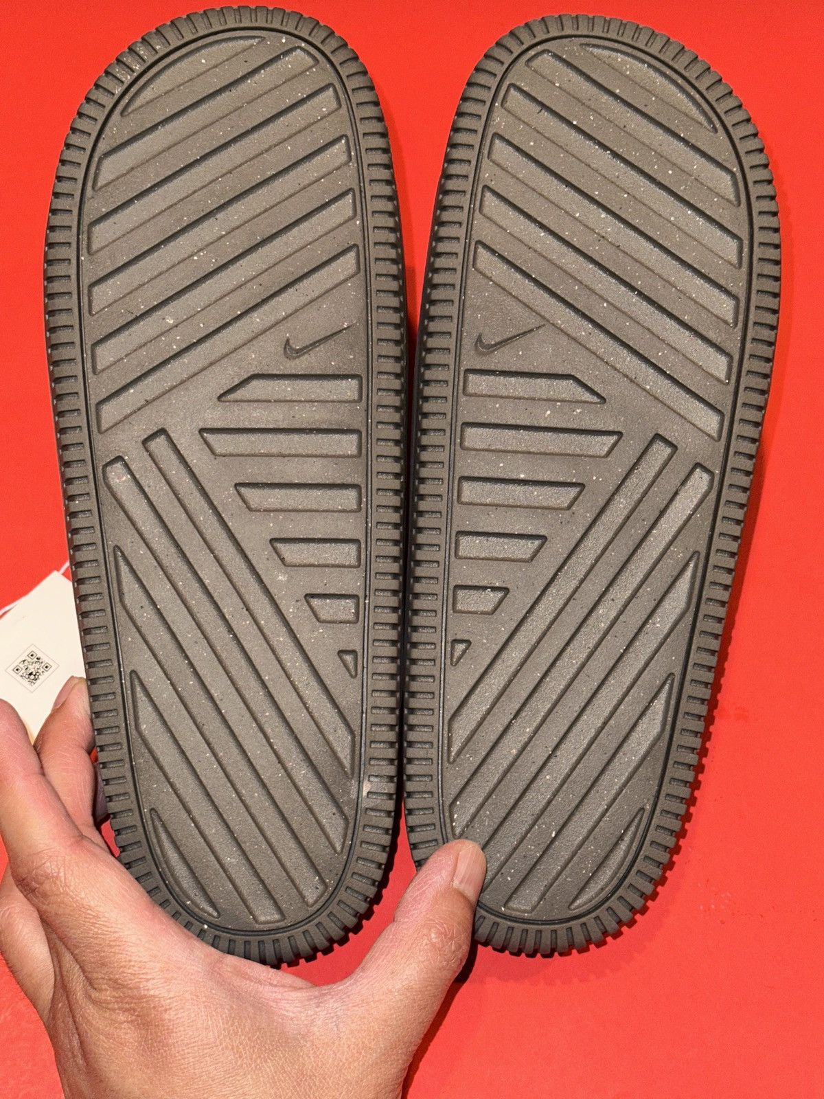 Nike Nike Calm Slide Flat Pewter Grey Slipper Sandals Slides 9 Size US 9 / EU 42 - 6 Thumbnail