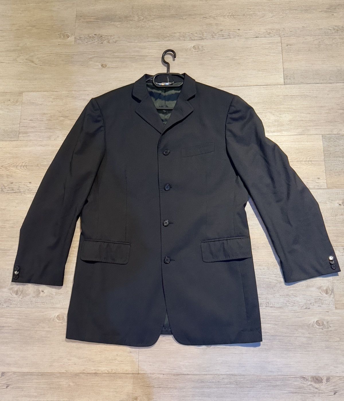 Dolce & Gabbana Dolce & Gabbana Men's Suit Jacket – Classic Black Size 46R - 1 Thumbnail