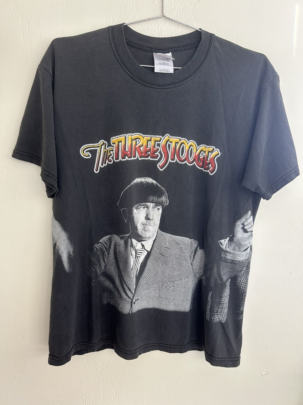 Vintage Vintage The Three Stooges Wrap Around Graphic Fader T-shirt Size US L / EU 52-54 / 3 - 1 Thumbnail