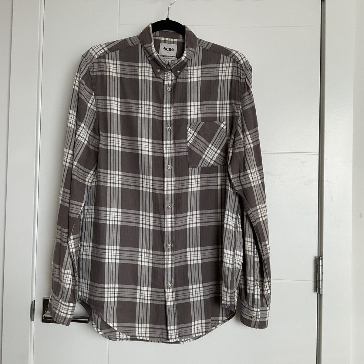 Acne Studios Acne Pop Classics Checkered Shirt - Size M Size US M / EU 48-50 / 2 - 1 Thumbnail