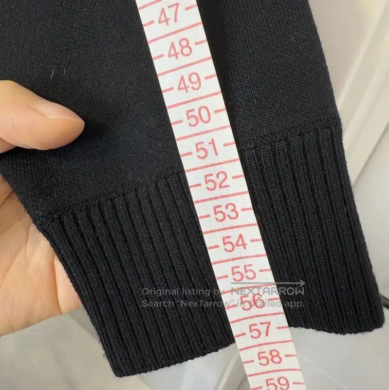 Burberry Burberry Black Logo Long Sleeve Knit Top. Size S / US 4 / IT 40 - 8 Thumbnail