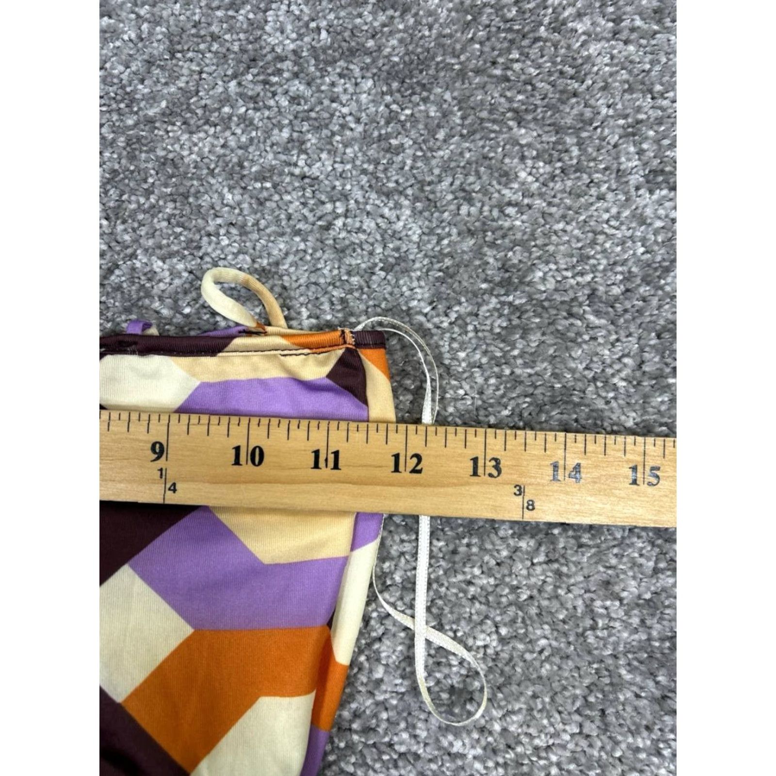 Zara Zara Swimsuit Womens S Bikini Geometric Multicolor 2 Piece Beach Colorful Tropical New Size ONE SIZE - 7 Thumbnail