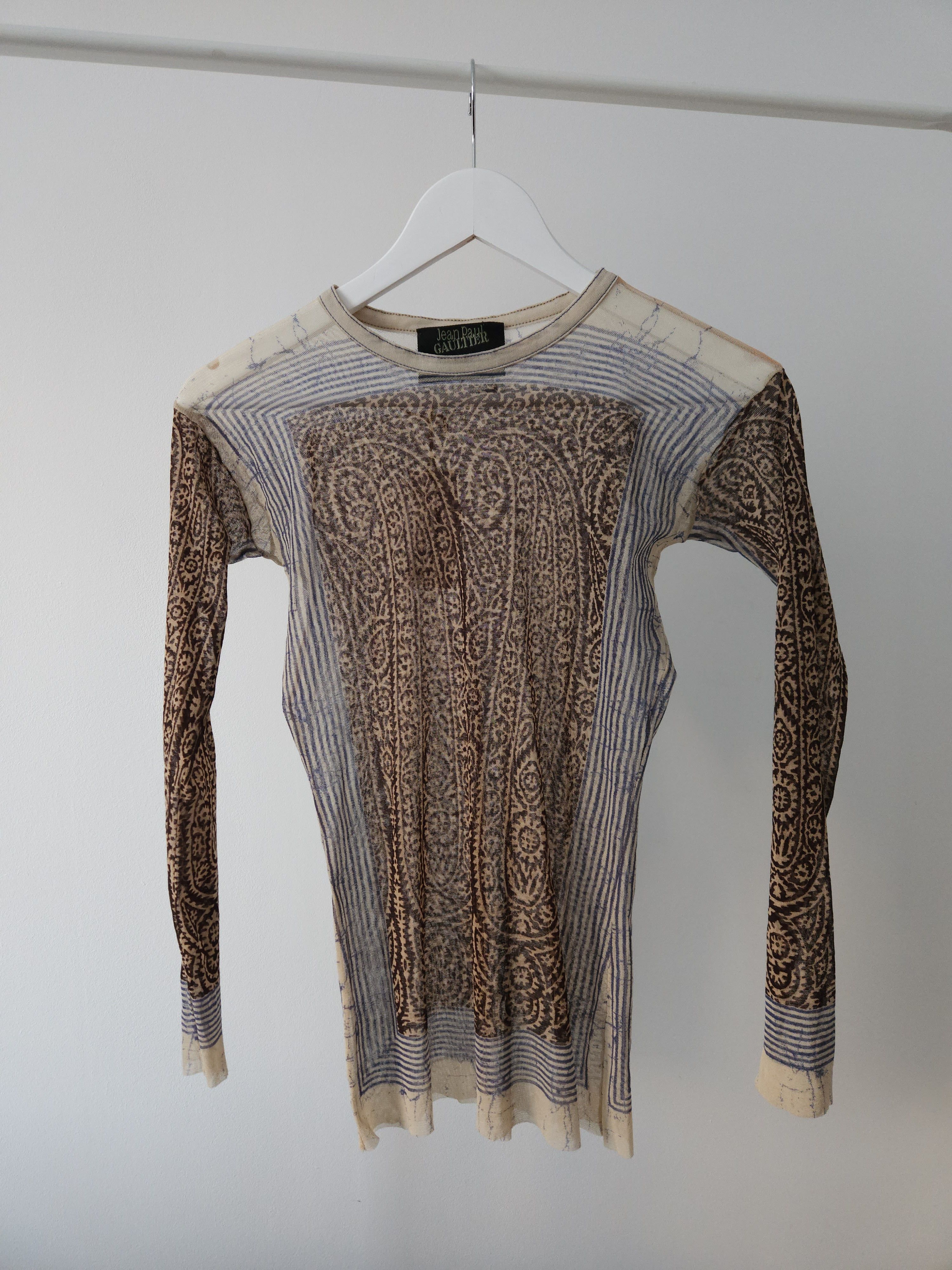 Jean Paul Gaultier RARE archive Jean Paul Gaultier mesh top Size M / US 6-8 / IT 42-44 - 1 Thumbnail