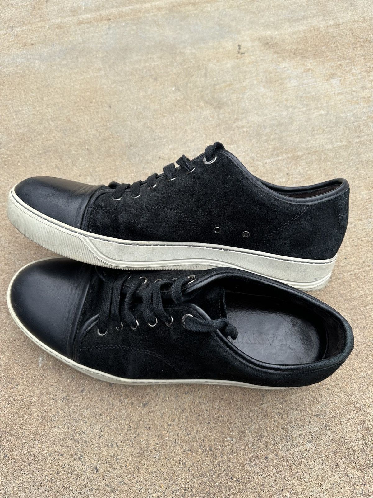 Lanvin Lanvin DBB1 LEATHER & SUEDE Size US 9 / EU 42 - 6 Thumbnail