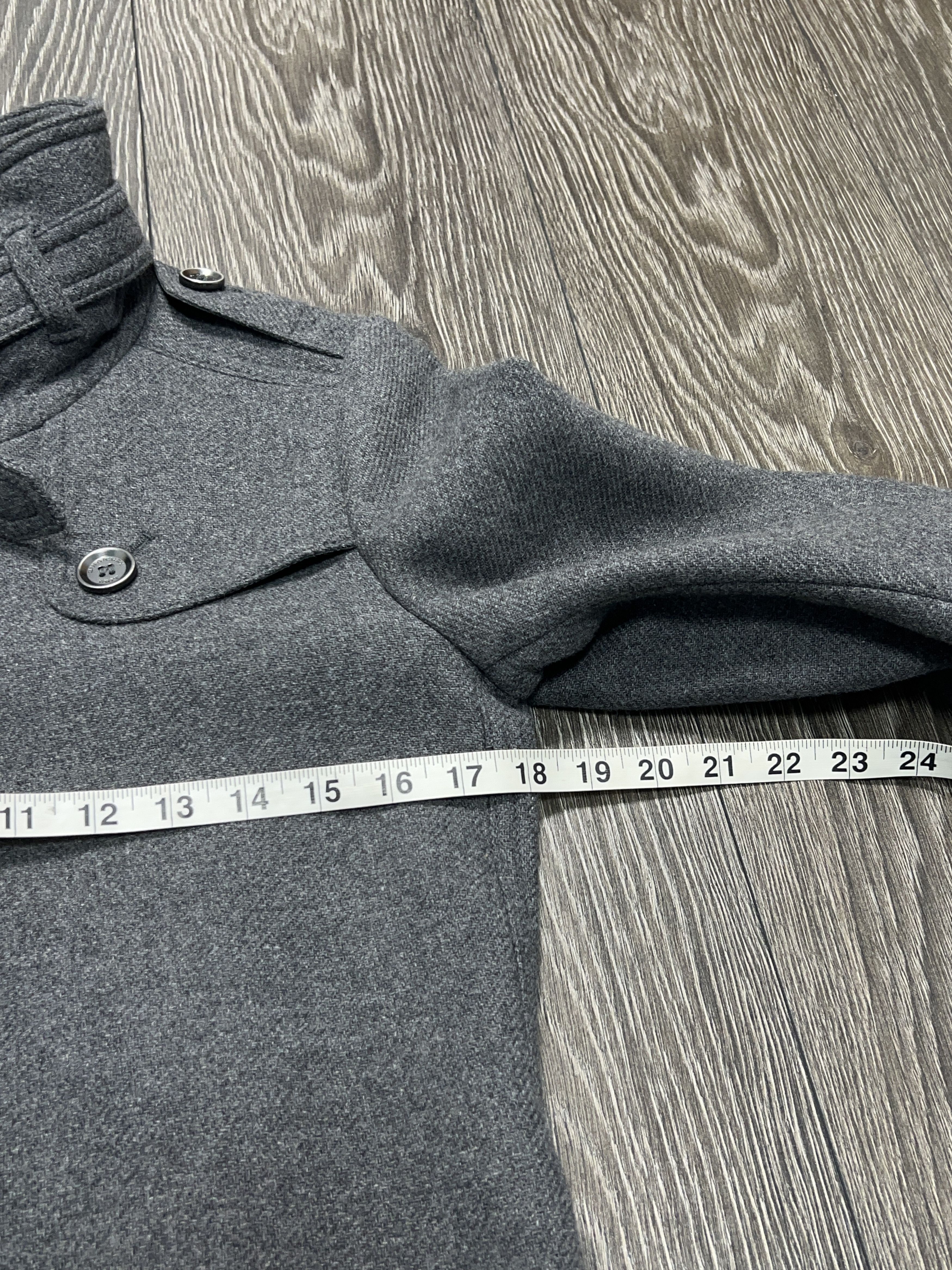 Burberry BRIT Rushworth Coat Wool Check Lining Size UK 8 IT 40 US 6 Size M / US 6-8 / IT 42-44 - 13 Thumbnail