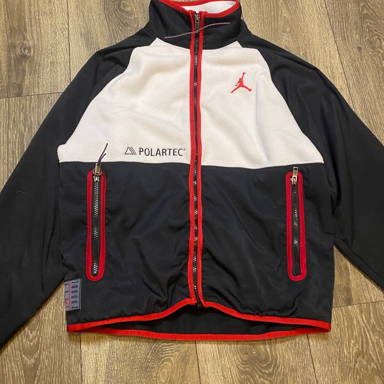 Nike Nike Air Jordan AJ11 Polartec Full Zip Sweater Jacket Mens S Grailed