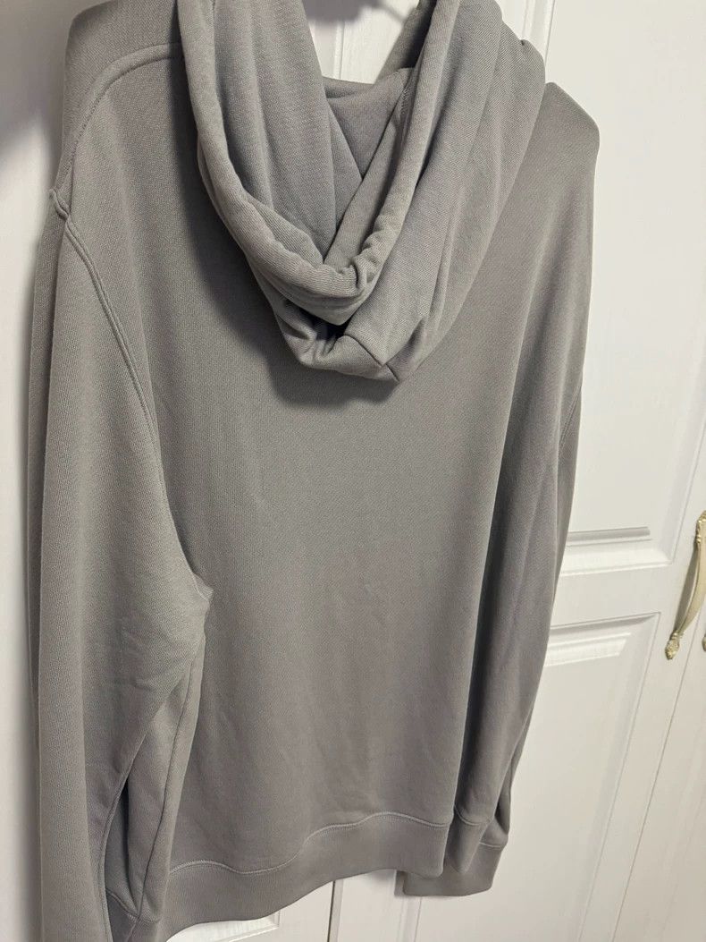 Loewe LOEWE Grey hooded embroidered sweater Size L / US 10 / IT 46 - 3 Thumbnail