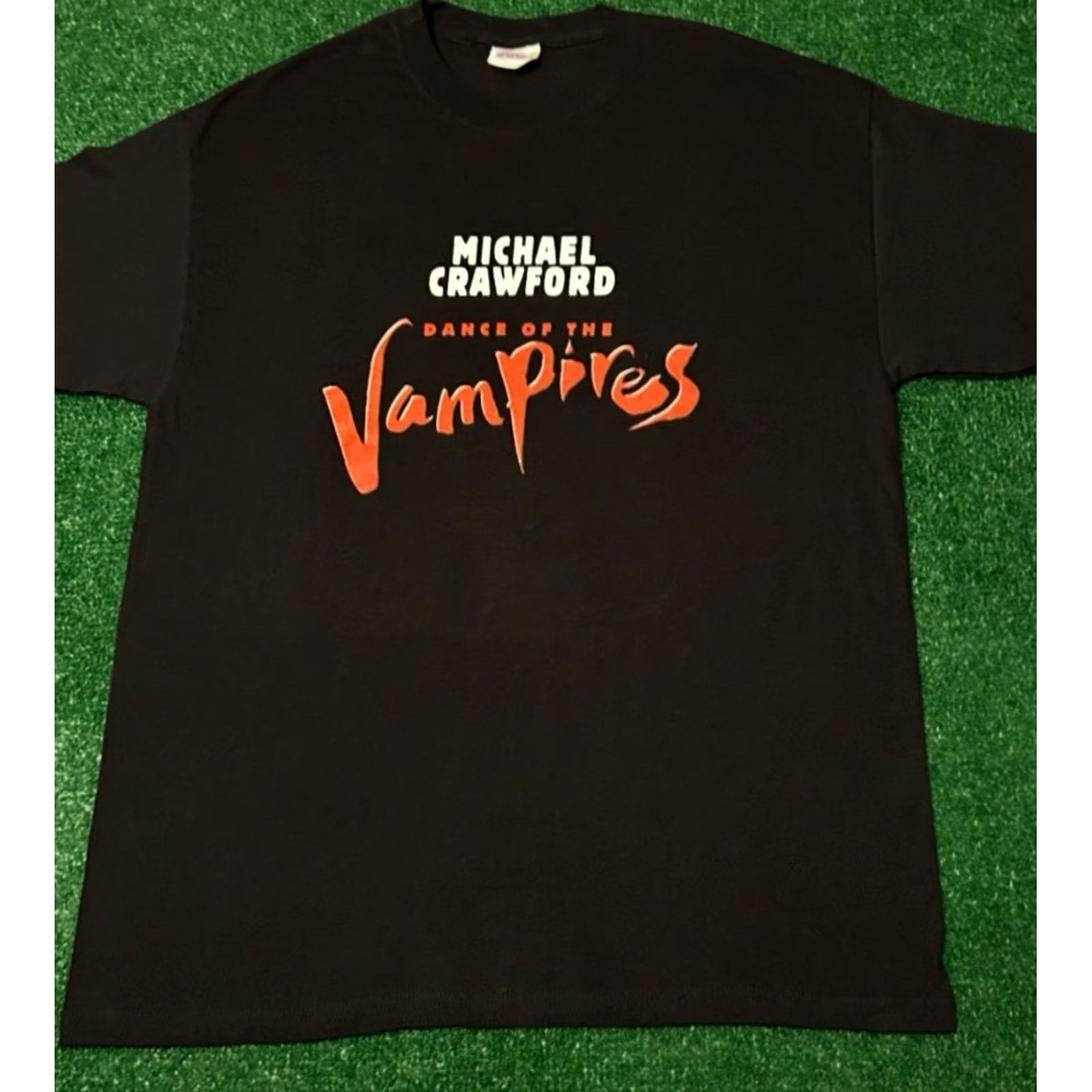 DANCER VINTAGE Michael Crawford Dance Of The Vampires VTG Shirt L Mens Black 90s Horror Movie Music 1990s Size US L / EU 52-54 / 3 - 4 Thumbnail