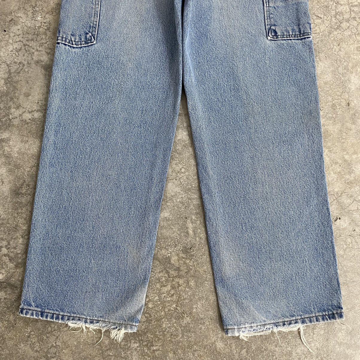 Carhartt Vintage Carhartt Faded Blue Carpenter Work Denim Jeans Size US 32 / EU 48 - 18 Thumbnail