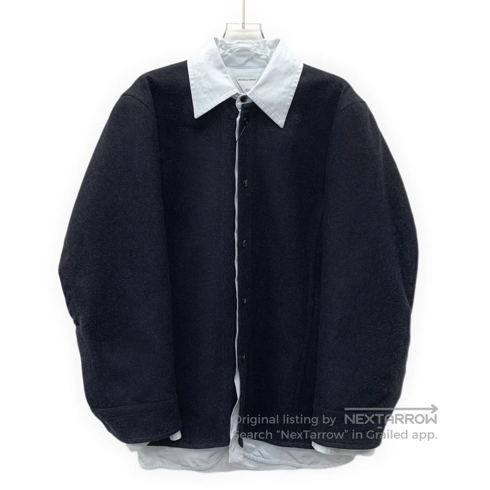 Bottega Veneta Bottega Veneta Black wool lapel single-breasted long sleev Size US XS / EU 42 / 0 - 1 Thumbnail