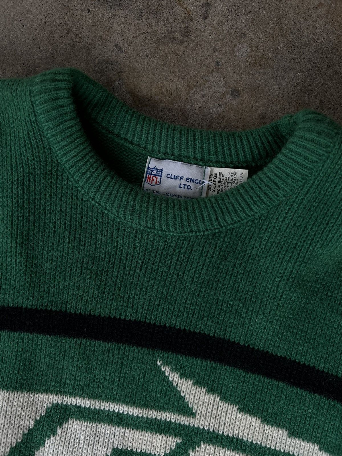 NFL × Salem Sportswear × Vintage Vintage 70’s/80’s New York Jets NFL Crewneck Sweatshirt Size US XL / EU 56 / 4 - 2 Thumbnail
