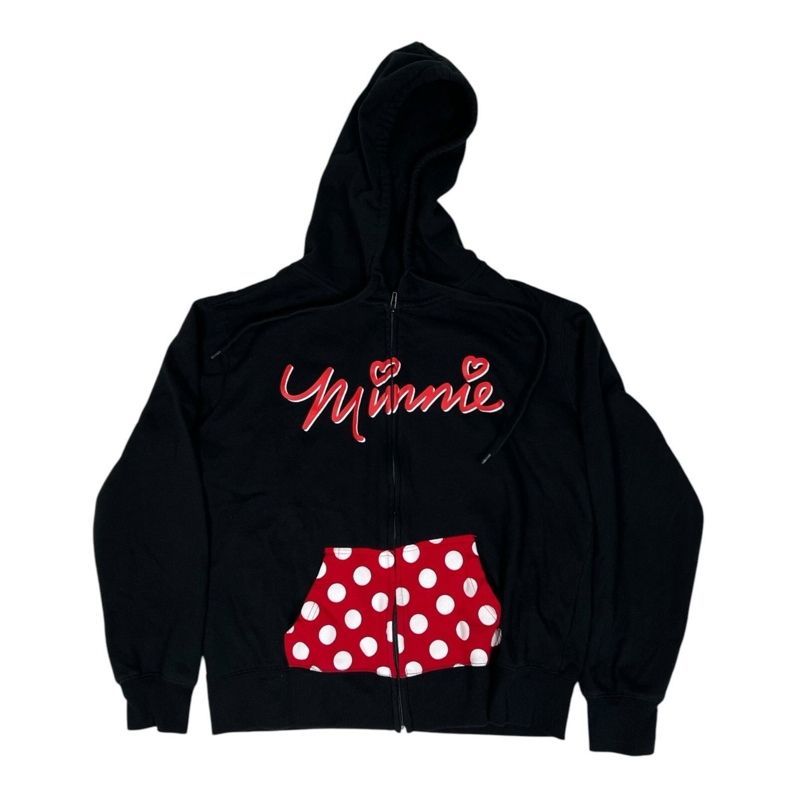 Disney Vintage Disney Minnie Mouse Full Zip Hoodie Sweatshirt Women Size XL / US 12-14 / IT 48-50 - 1 Thumbnail