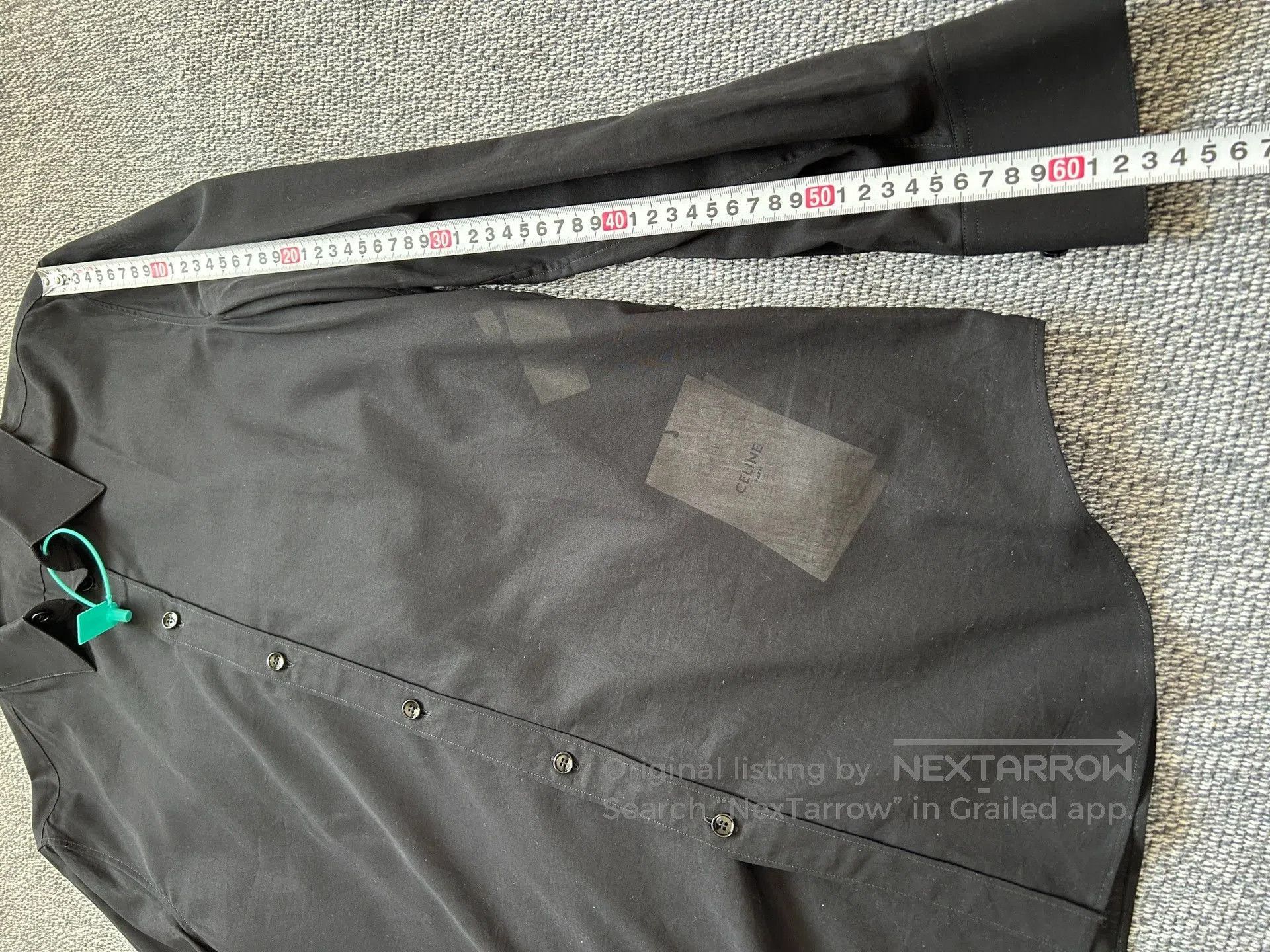 Hedi Slimane Celine by Hedi Slimane Black Shirt. Size US XXS / EU 40 - 5 Thumbnail