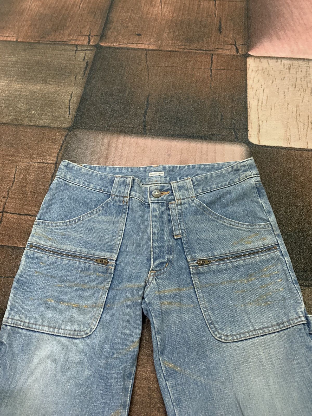 Issey Miyake SUPER RARE tsumori chisato carpenter with ankle zipper Size US 30 / EU 46 - 3 Thumbnail