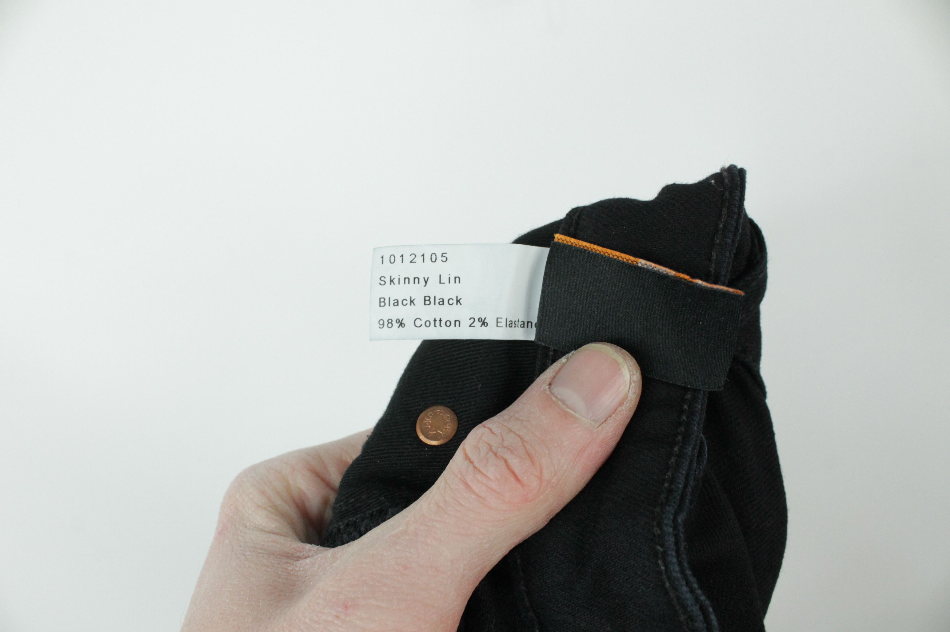Nudie Jeans Nudie Jeans Skinny Lin Black Black Skinny Fit Women's Jeans Size 27" / US 4 / IT 40 - 11 Thumbnail