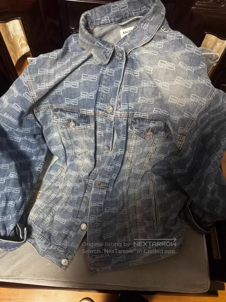 Balenciaga Balenciaga Denim Jacket Size US XS / EU 42 / 0 - 1 Thumbnail