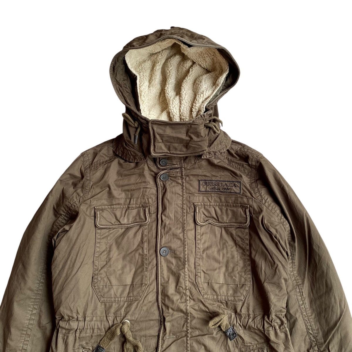 Guess Guess Los Angeles Fishtail Parka Jacket Size US L / EU 52-54 / 3 - 6 Thumbnail