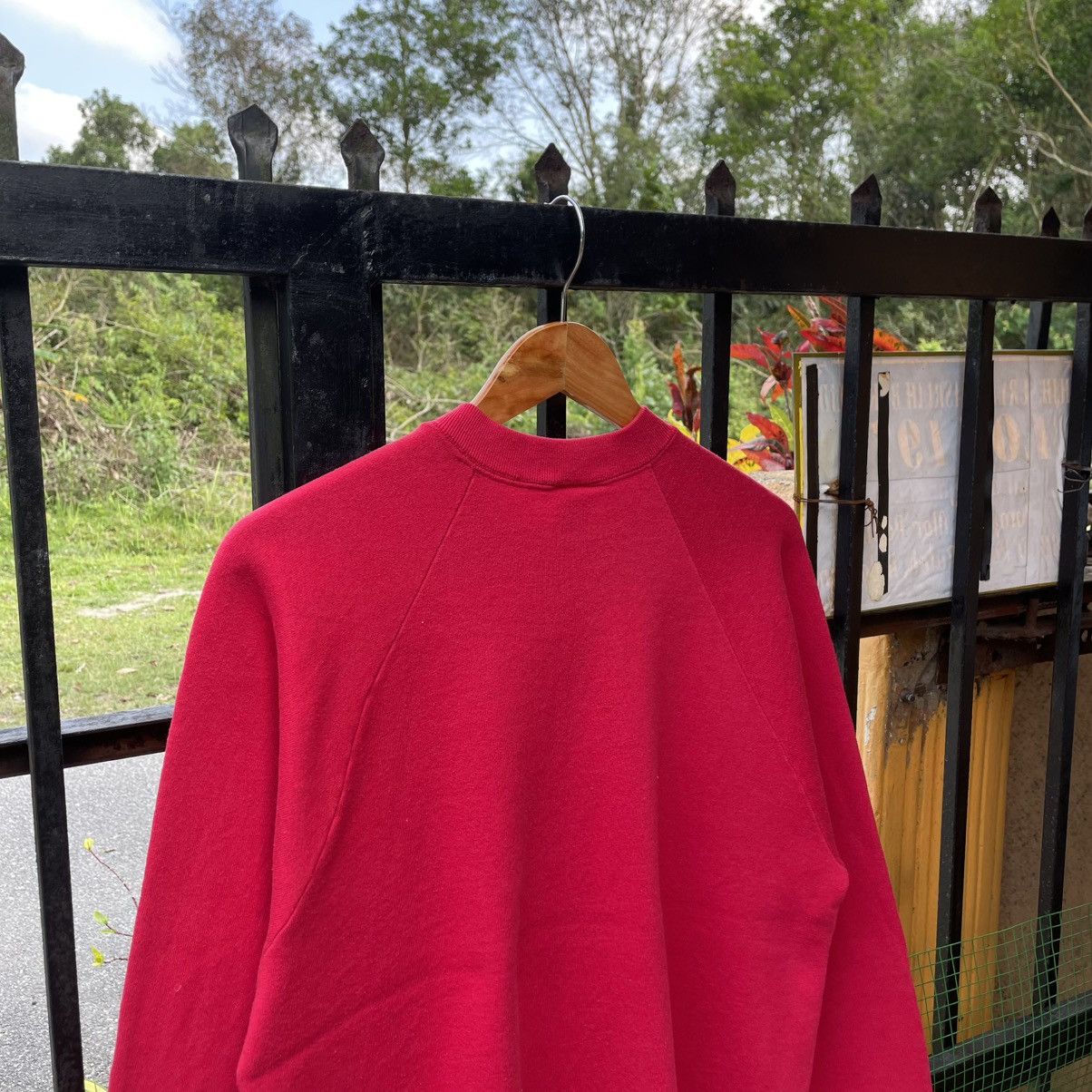 Fruit Of The Loom 🔥Vintage 90s Fruit Of The Loom Minimalist Plain Sweatshirts Size US M / EU 48-50 / 2 - 3 Thumbnail
