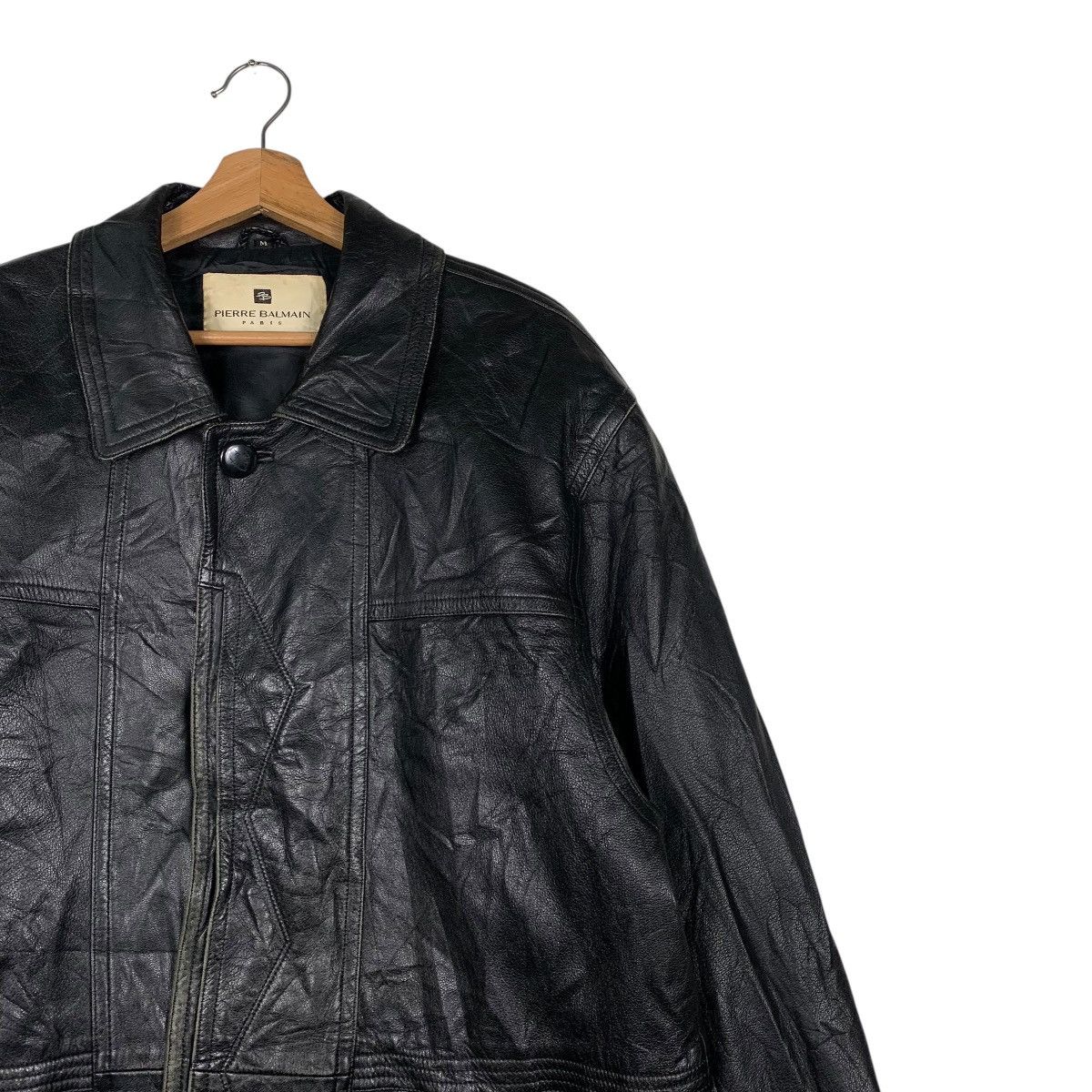 Pierre Balmain Pierre Balmain Leather Jacket Size US M / EU 48-50 / 2 - 5 Thumbnail