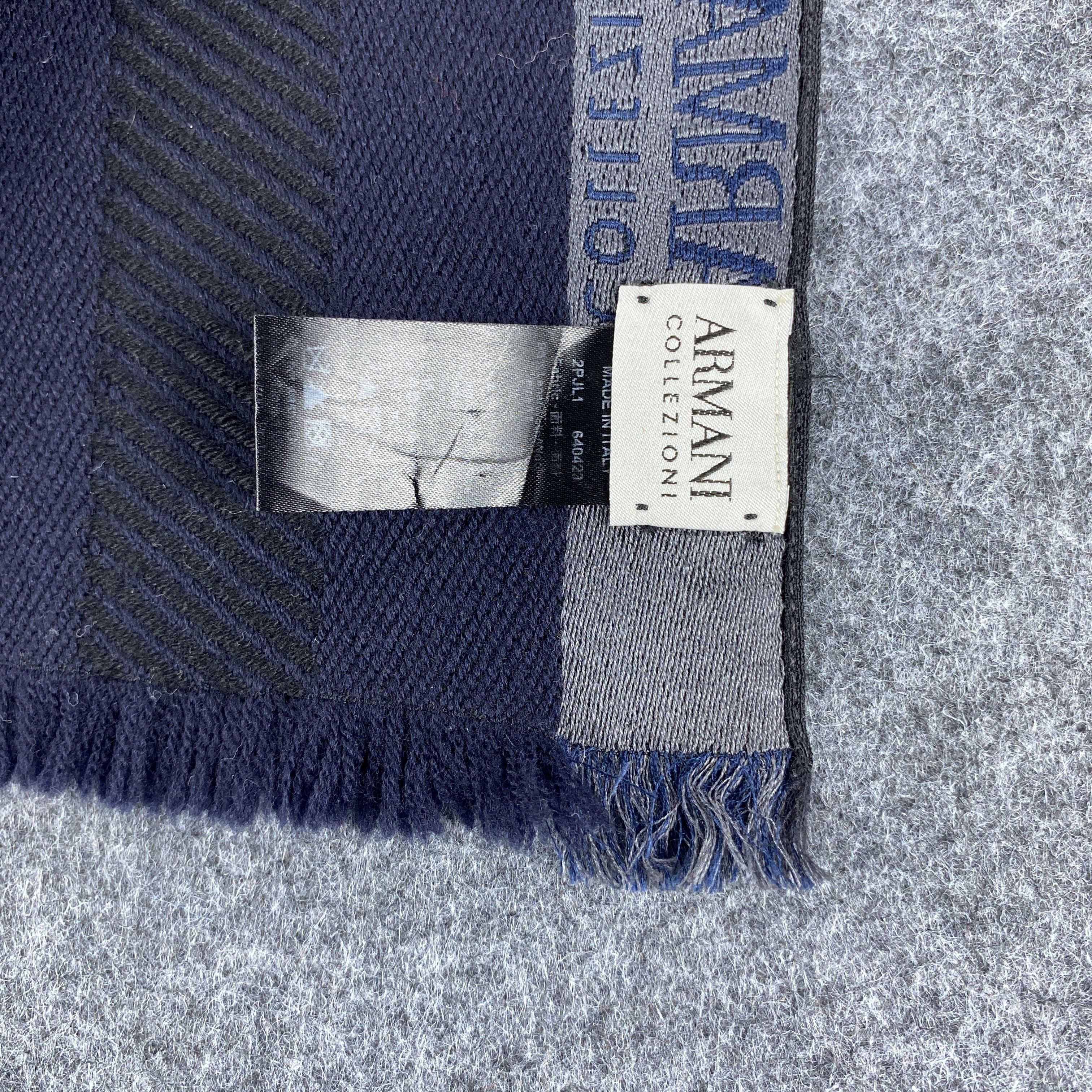 Armani Collezioni × Vintage Armani Collezioni Scarf # Muffler # Neckwear # D435 Size ONE SIZE - 5 Thumbnail
