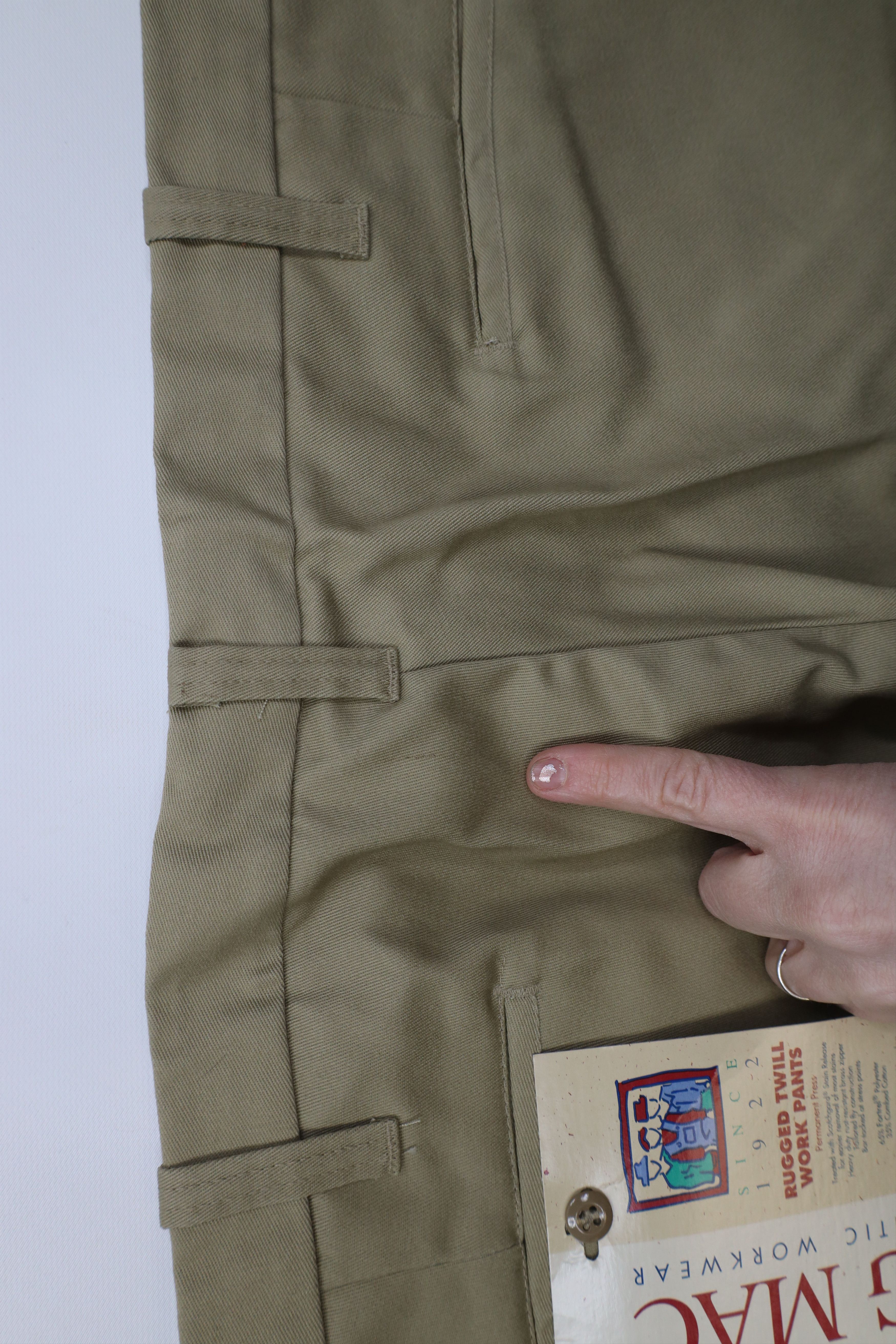 Vintage Deadstock Vintage 80s 90s Big Mac Rugged Twill Work Pants Size US 40 / EU 56 - 13 Thumbnail