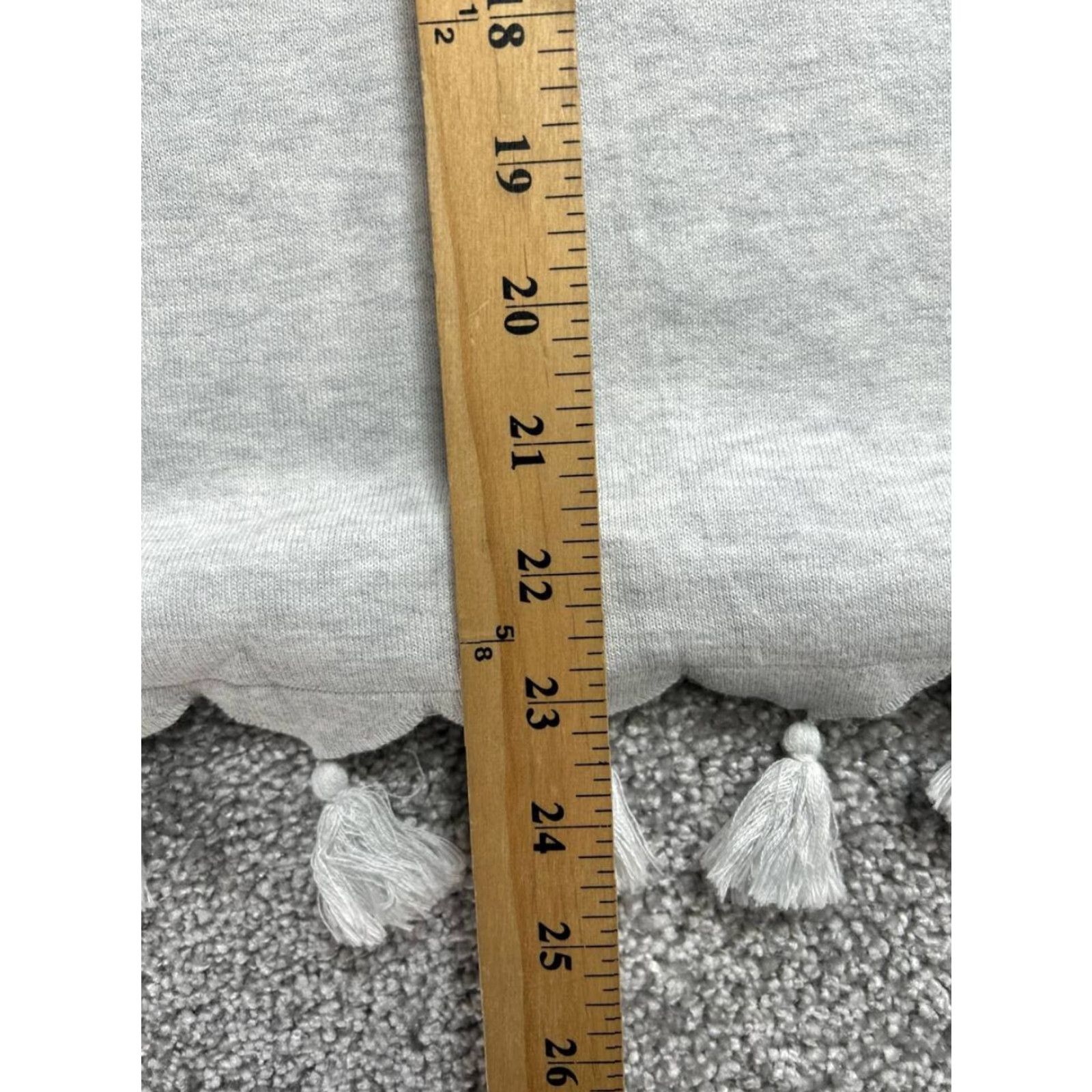 Lilly Pulitzer Lilly Pulitzer Sweater Womens XS Gray Cotton Knitted V Neck Tassel Pullover Beac h Size XS / US 0-2 / IT 36-38 - 7 Thumbnail