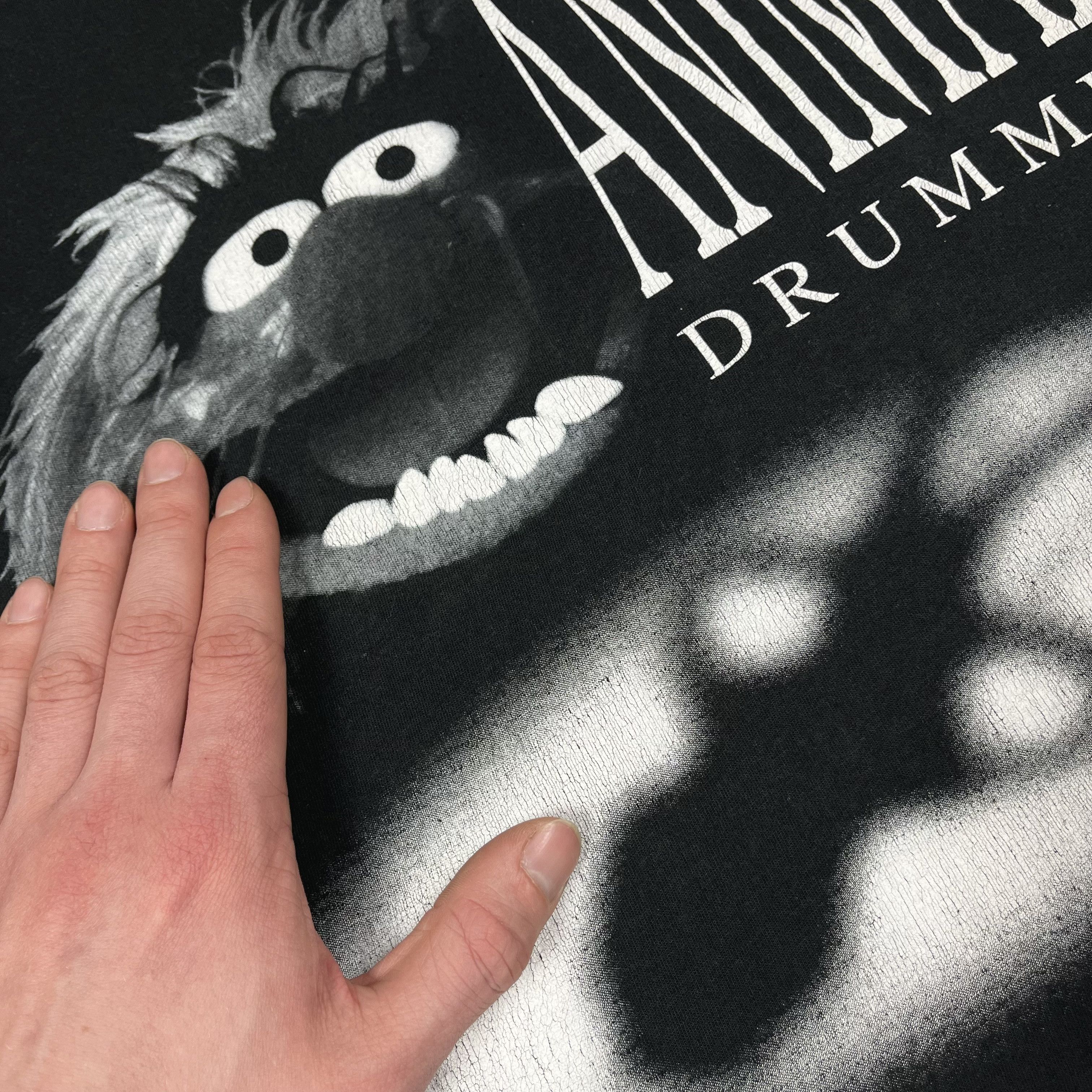 Cartoon Network Vintage The Muppet Show “Animal Drummer” Show T Shirt 90’s Size US XL / EU 56 / 4 - 17 Thumbnail