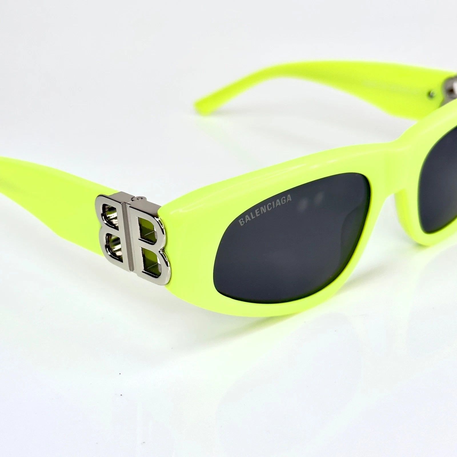 Balenciaga BALENCIAGA BB0095S DYNASTY 0095 007 Fashion Logo Sunglasses Size ONE SIZE - 5 Thumbnail