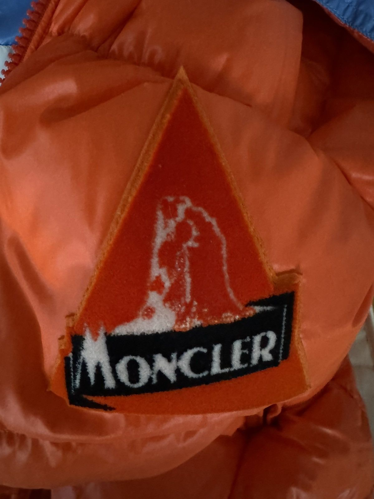 Moncler Moncler Wilson Giubotto Orange Size 4 Size US XL / EU 56 / 4 - 3 Thumbnail