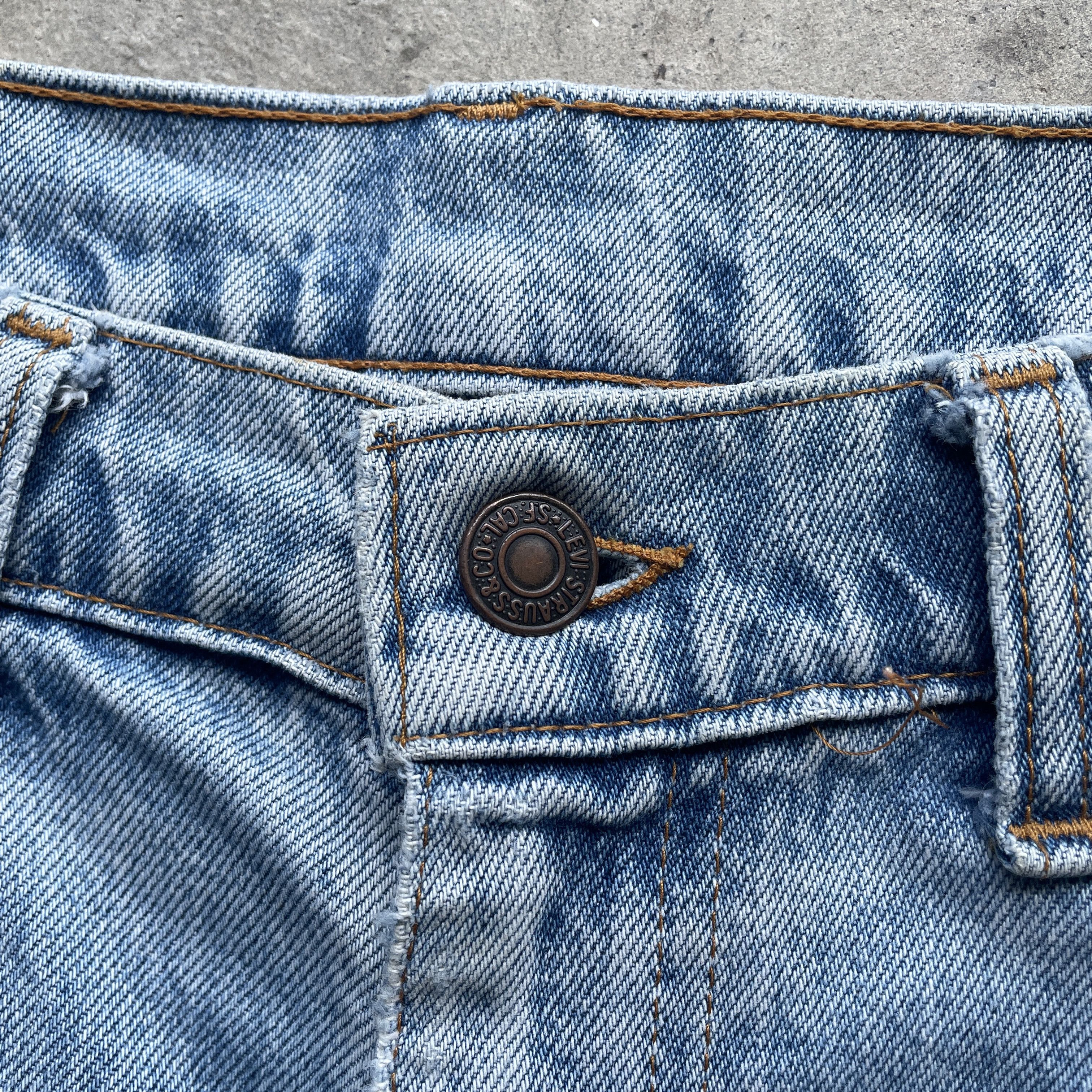 Levi's × Levi's Vintage Clothing W32 LEVI’S FADED ORANGE TAG DISTRESSED JEANS PANTS Size US 32 / EU 48 - 6 Thumbnail