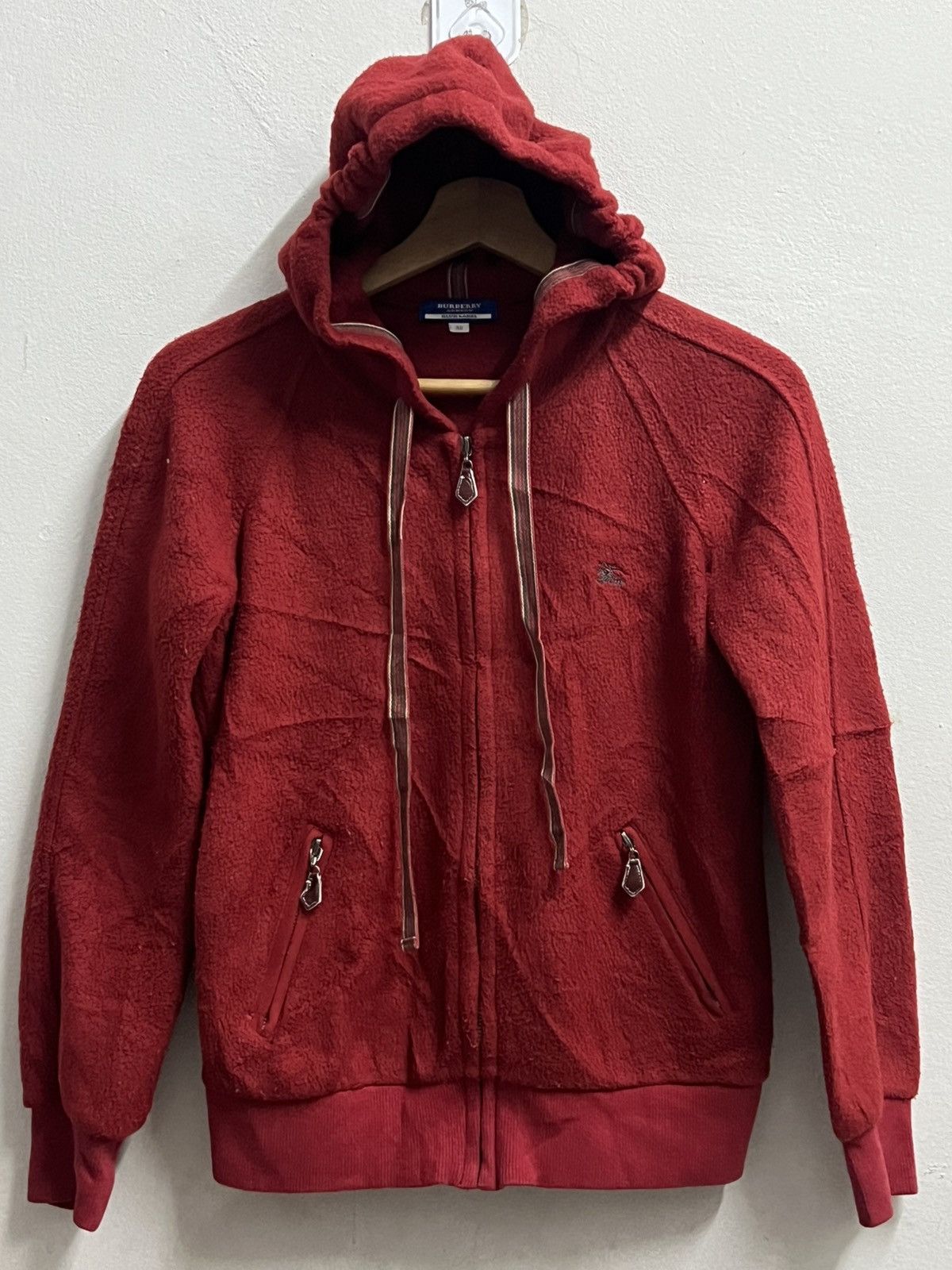 Burberry BURBERRY Blue Label sweatshirt zipper hoodie fleece Size US XS / EU 42 / 0 - 1 Thumbnail
