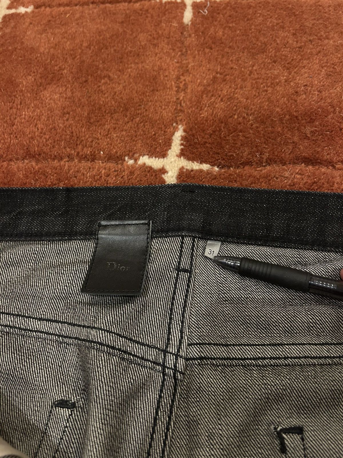 Dior Dior aw04 clawmark denim jeans Size US 31 - 11 Thumbnail