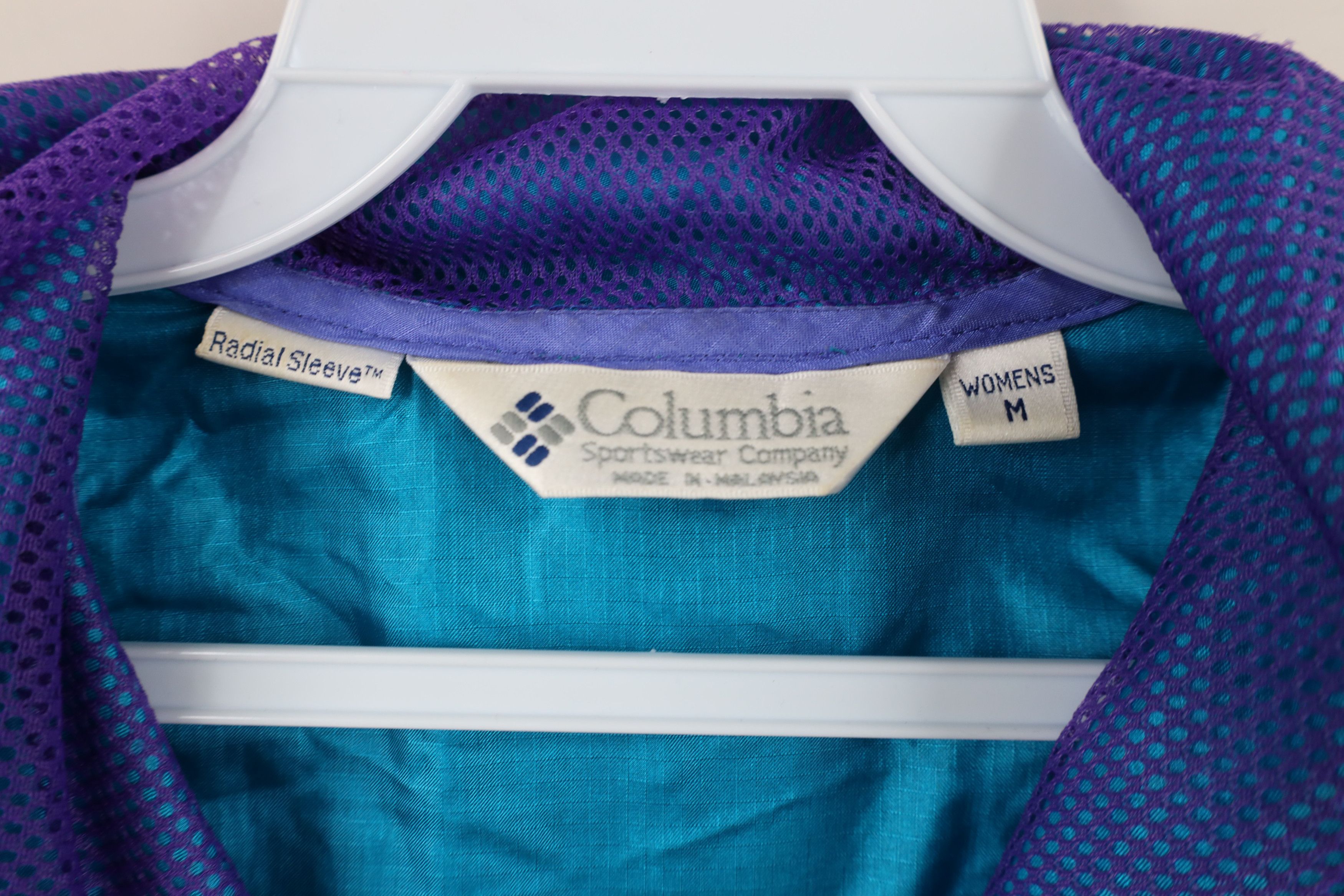 Columbia × Vintage Vintage 90s Columbia Spell Hooded Anorak Windbreaker Jacket Size M / US 6-8 / IT 42-44 - 9 Thumbnail