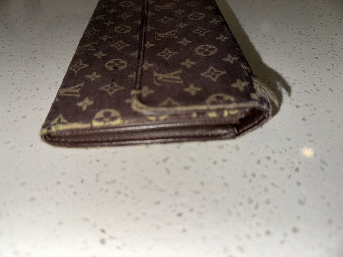 Louis Vuitton LOUISVUITTON SARAH MINILIN MONOGRAM CANVASBIFOLD LONG WALLET Size ONE SIZE - 10 Thumbnail