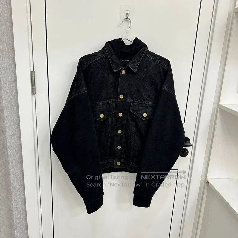 Fear of God Fear of God 5th Denim Hooded Jacket. Size US S / EU 44-46 / 1 - 8 Thumbnail