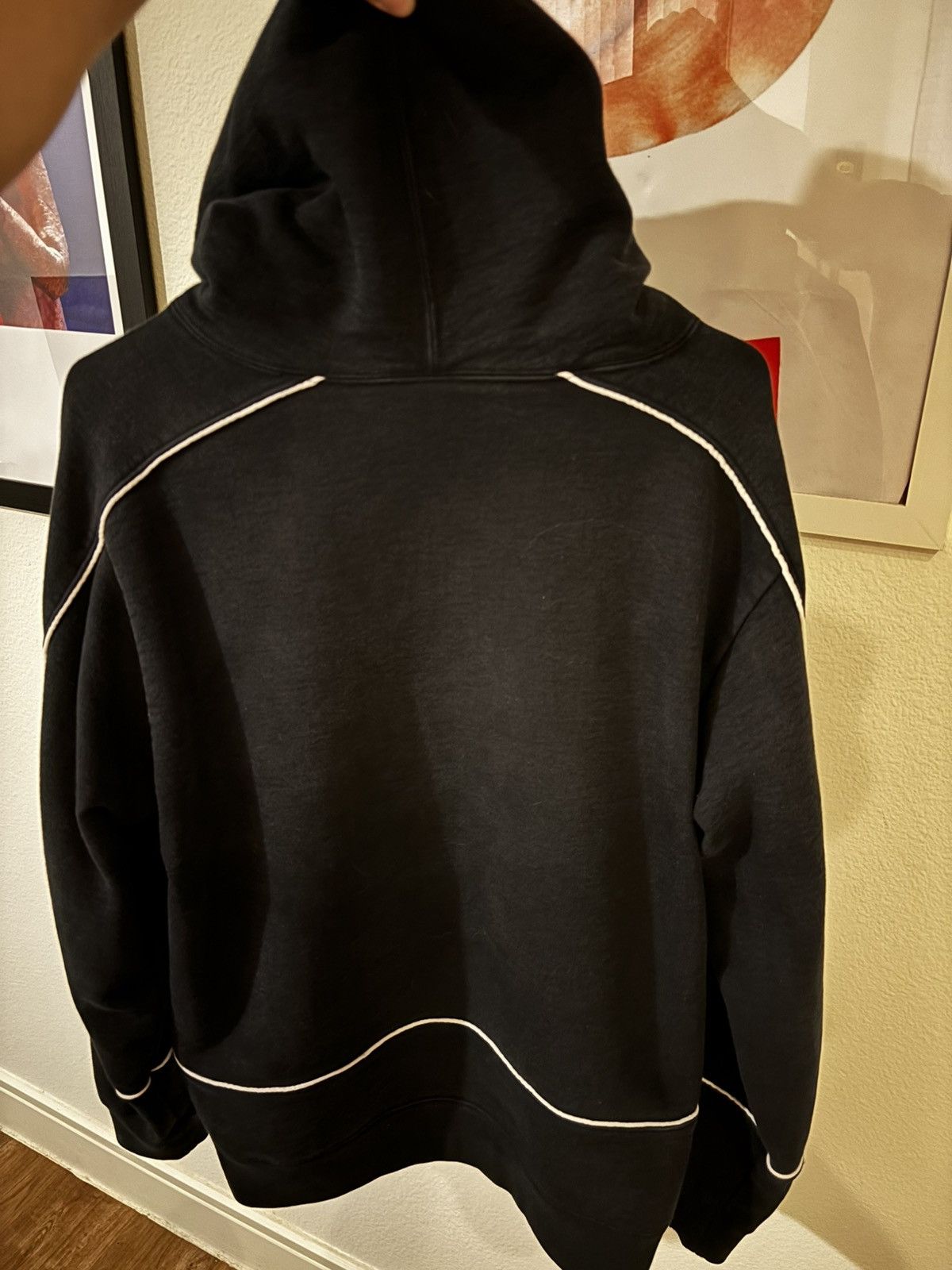 Supreme SS18 Supreme Piping Hoodie Size US M / EU 48-50 / 2 - 4 Thumbnail